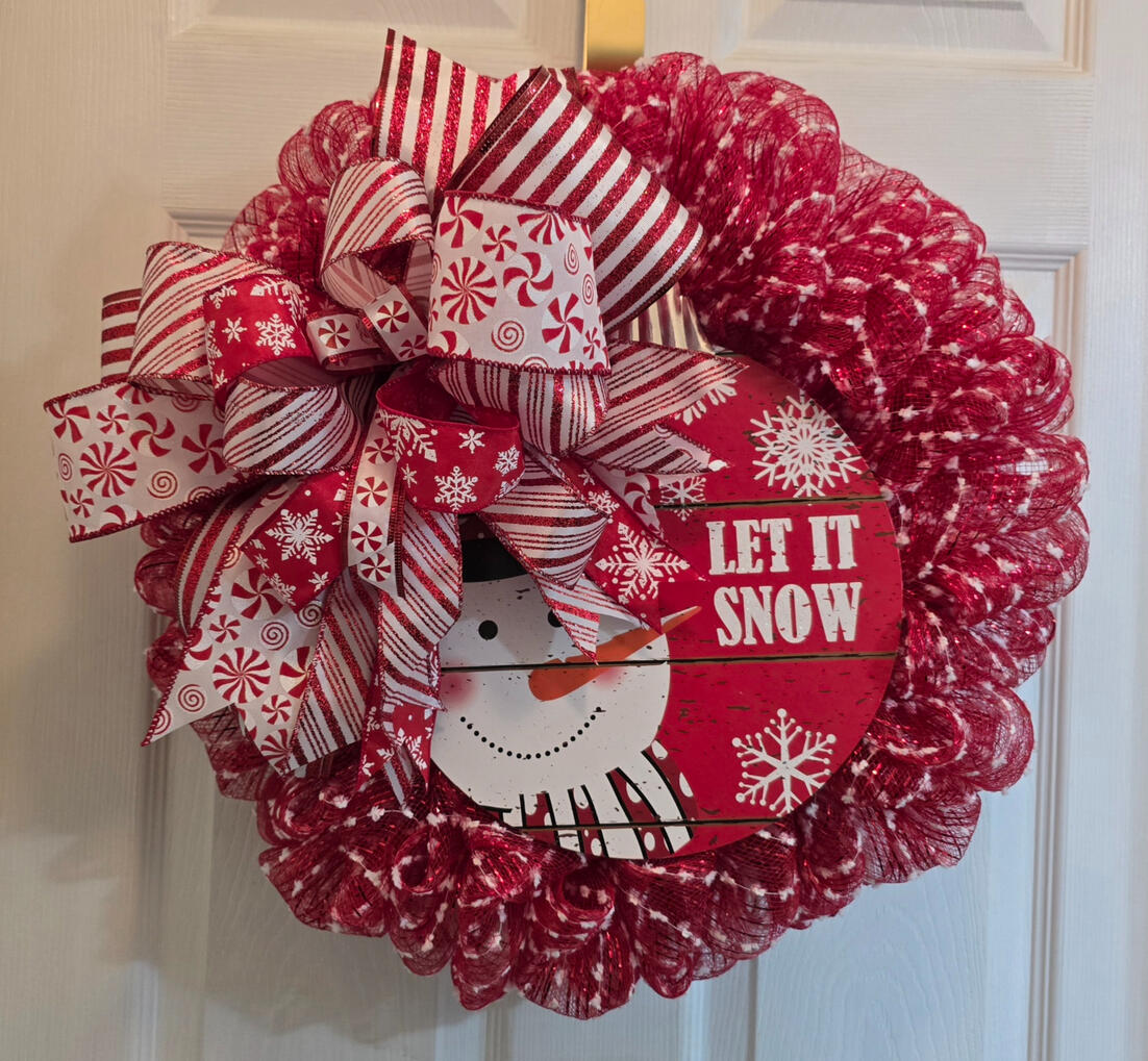 Red Snowman