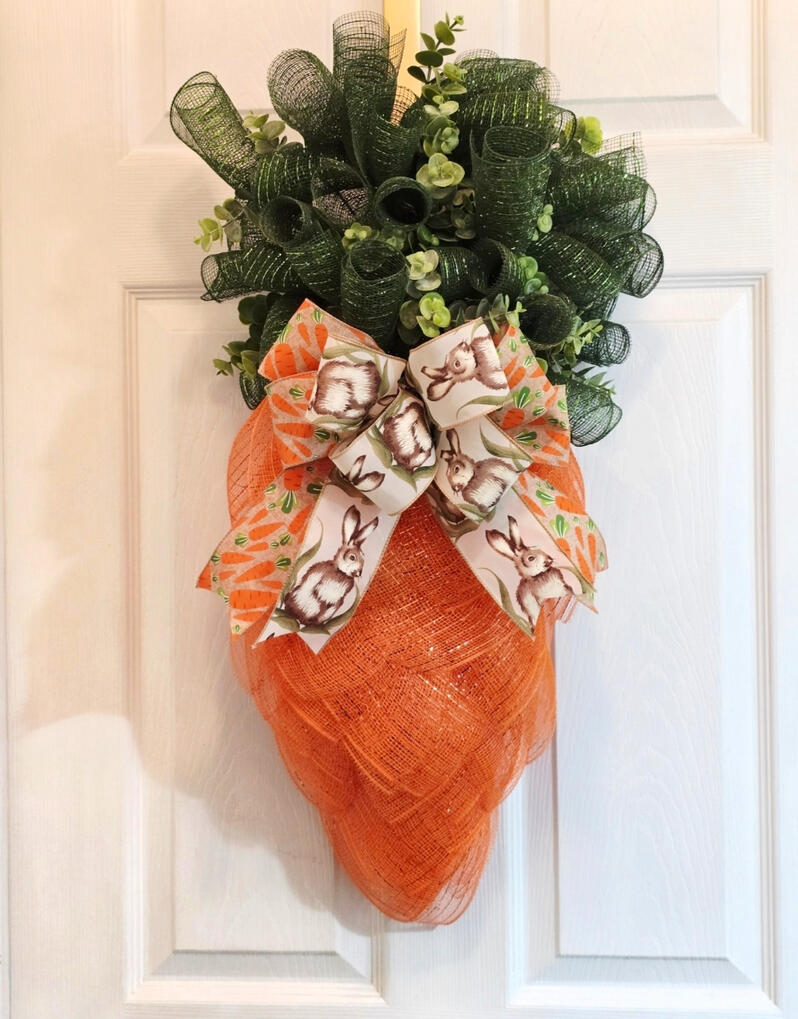 Carrot wreath
